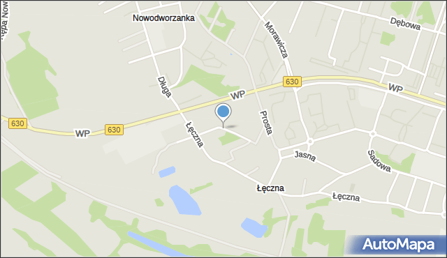 Nowy Dwór Mazowiecki, Wspólna, mapa Nowy Dwór Mazowiecki