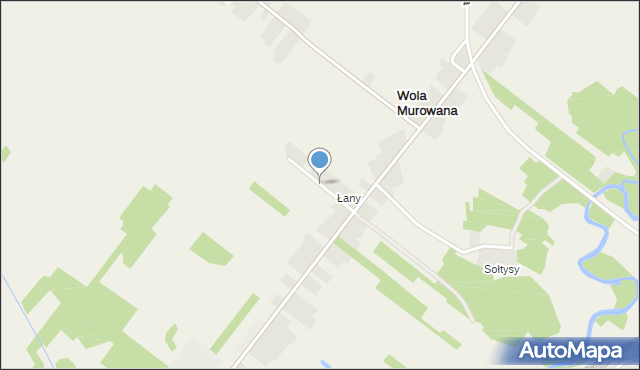 Wola Murowana, Wspólna, mapa Wola Murowana