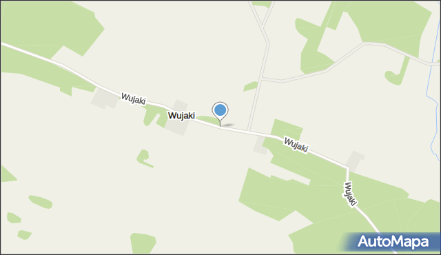 Wujaki, Wujaki, mapa Wujaki