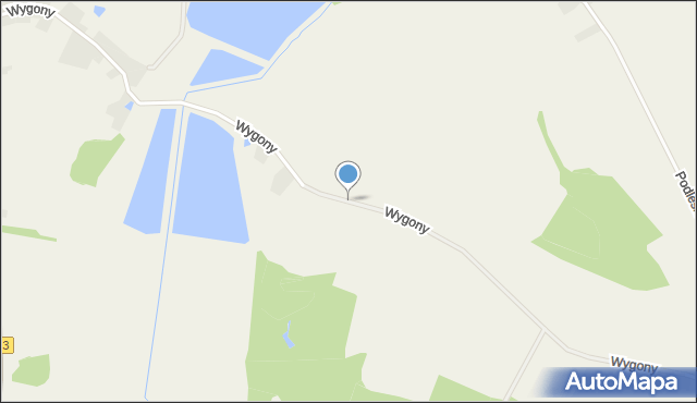 Dzimierz, Wygony, mapa Dzimierz