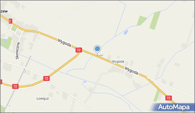 Grzymiszew, Wygoda, mapa Grzymiszew