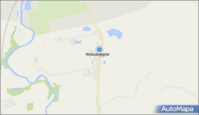 Janiszewko, Wybudowanie, mapa Janiszewko