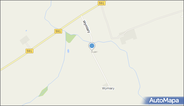 Muławki, Wymiary, mapa Muławki