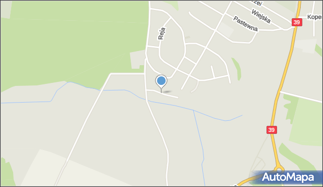 Namysłów, Wyspiańskiego Stanisława, mapa Namysłów