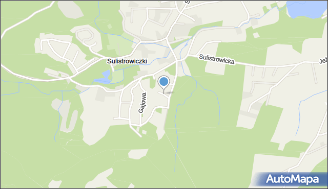 Sulistrowiczki, Wybojowa, mapa Sulistrowiczki