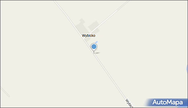 Wybicko, Wybicko, mapa Wybicko