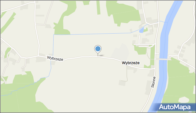 Wybrzeże, Wybrzeże, mapa Wybrzeże