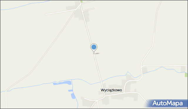 Wyciążkowo, Wyciążkowo, mapa Wyciążkowo