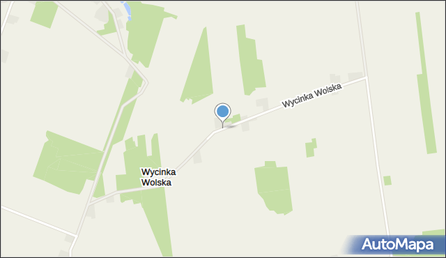 Wycinka Wolska, Wycinka Wolska, mapa Wycinka Wolska