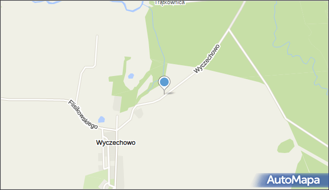 Wyczechowo, Wyczechowo, mapa Wyczechowo