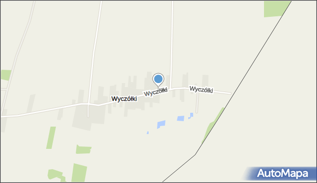 Wyczółki gmina Nurzec-Stacja, Wyczółki, mapa Wyczółki gmina Nurzec-Stacja