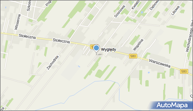 Wyględy, Wyględy, mapa Wyględy