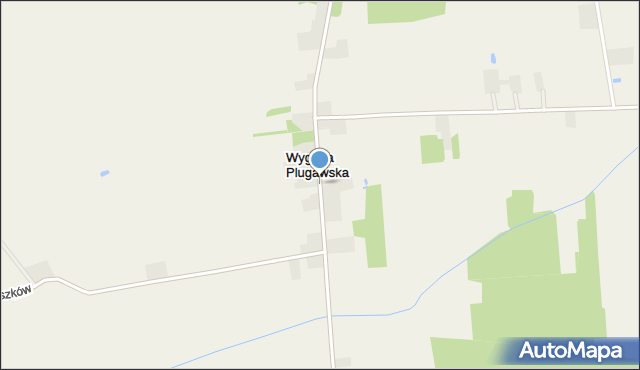 Wygoda Plugawska, Wygoda Plugawska, mapa Wygoda Plugawska