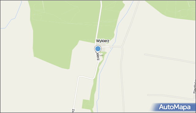 Wykierz, Wykierz, mapa Wykierz