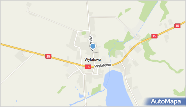 Wylatowo, Wylatowo, mapa Wylatowo