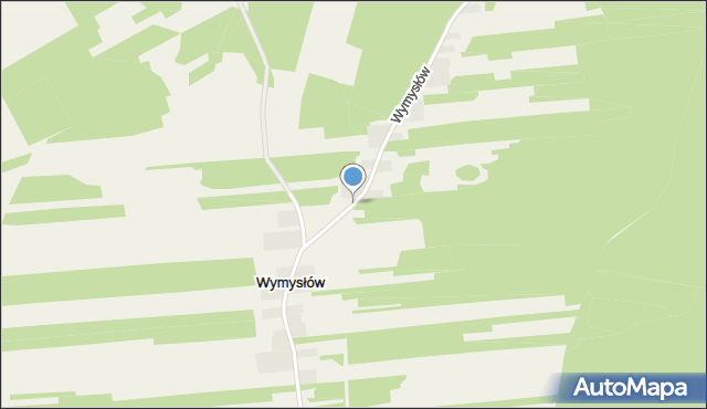 Wymysłów gmina Annopol, Wymysłów, mapa Wymysłów gmina Annopol