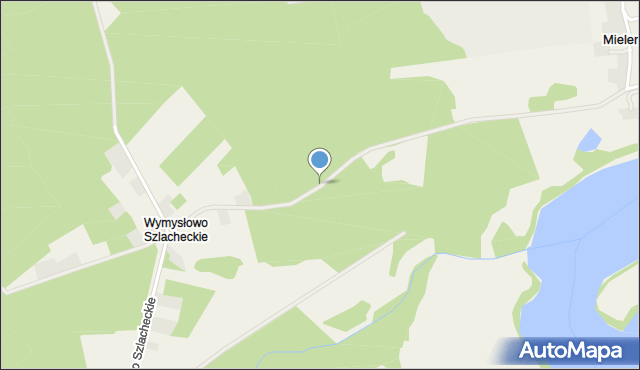 Wymysłowo Szlacheckie, Wymysłowo Szlacheckie, mapa Wymysłowo Szlacheckie