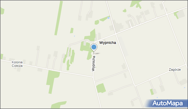 Wypnicha, Wypnicha, mapa Wypnicha