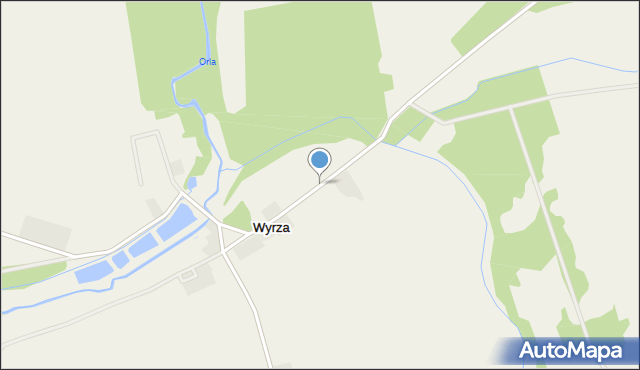 Wyrza, Wyrza, mapa Wyrza