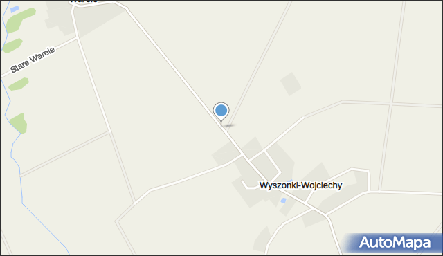 Wyszonki-Wojciechy, Wyszonki-Wojciechy, mapa Wyszonki-Wojciechy