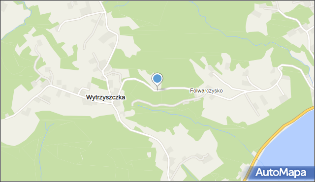 Wytrzyszczka, Wytrzyszczka, mapa Wytrzyszczka