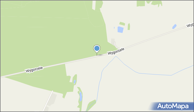 Zygmuntowo gmina Wilczyn, Wygorzele, mapa Zygmuntowo gmina Wilczyn