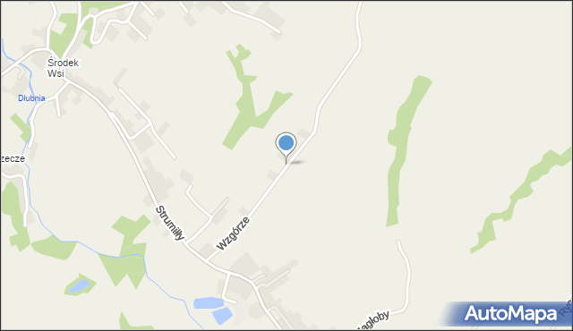 Książniczki, Wzgórze, mapa Książniczki