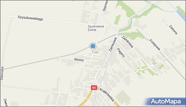 Spytkowice powiat wadowicki, Wzory, mapa Spytkowice powiat wadowicki