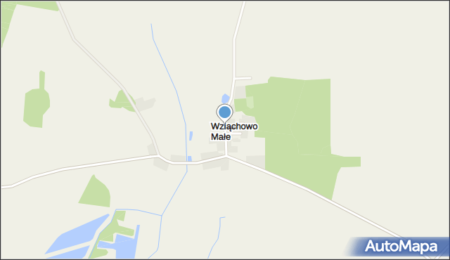 Wziąchowo Małe, Wziąchowo Małe, mapa Wziąchowo Małe