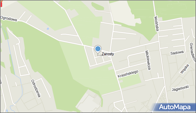 Goleniów, Zaułek, mapa Goleniów