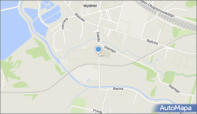 Kraków, Zakliki z Mydlnik, mapa Krakowa