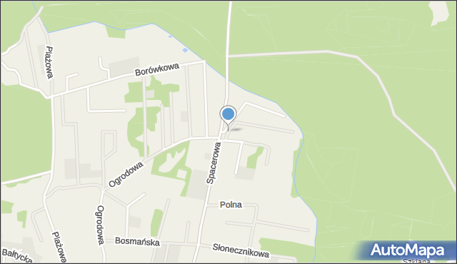 Lubiatowo gmina Choczewo, Zawilca, mapa Lubiatowo gmina Choczewo