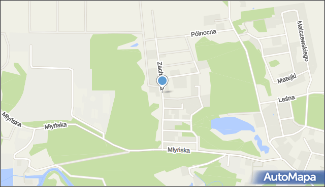 Straszyn, Zachodnia, mapa Straszyn