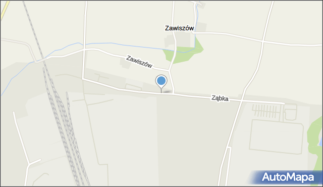 Świdnica, Ząbka Tadeusza, mapa Świdnicy