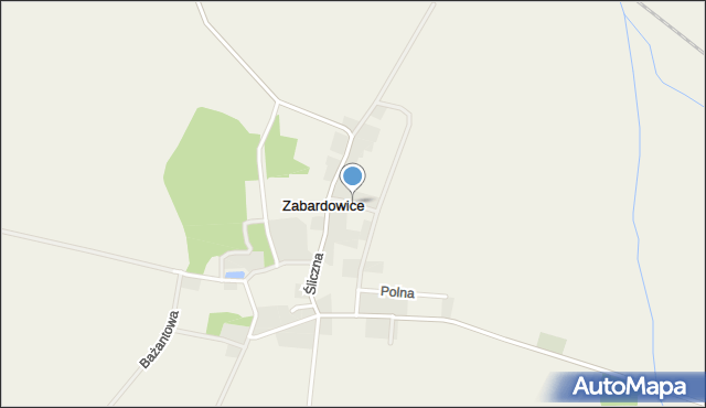 Zabardowice, Zabardowice, mapa Zabardowice