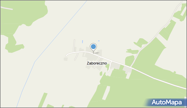 Zaboreczno, Zaboreczno, mapa Zaboreczno