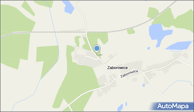 Zaborowice gmina Bojanowo, Zaborowice, mapa Zaborowice gmina Bojanowo