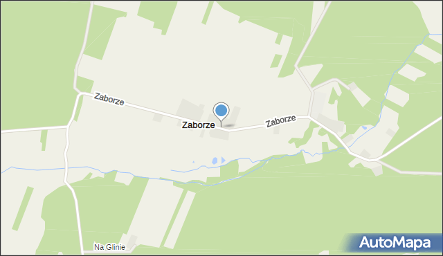 Zaborze gmina Stopnica, Zaborze, mapa Zaborze gmina Stopnica