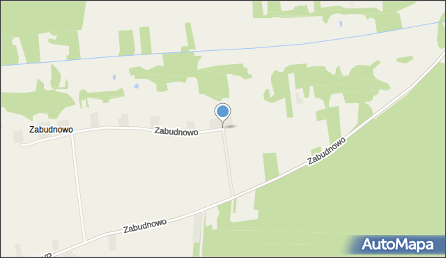 Zabudnowo, Zabudnowo, mapa Zabudnowo