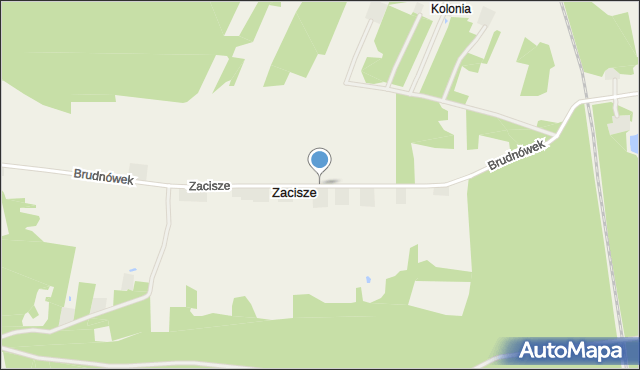 Zacisze gmina Wartkowice, Zacisze, mapa Zacisze gmina Wartkowice