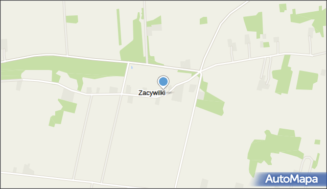 Zacywilki, Zacywilki, mapa Zacywilki