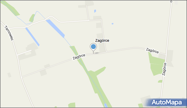 Zagórce gmina Maszewo, Zagórce, mapa Zagórce gmina Maszewo