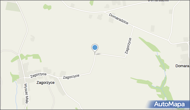 Zagorzyce gmina Bogoria, Zagorzyce, mapa Zagorzyce gmina Bogoria