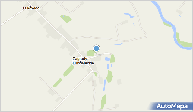 Zagrody Łukówieckie, Zagrody Łukówieckie, mapa Zagrody Łukówieckie