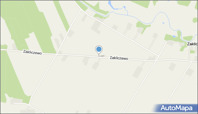 Zakliczewo, Zakliczewo, mapa Zakliczewo