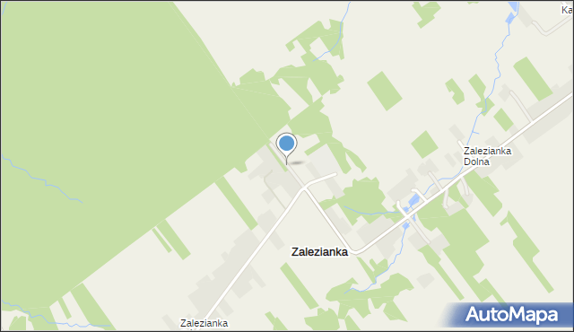 Zalezianka, Zalezianka, mapa Zalezianka