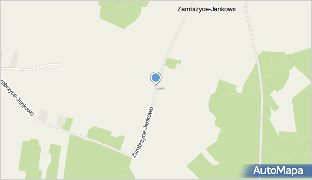 Zambrzyce-Jankowo, Zambrzyce-Jankowo, mapa Zambrzyce-Jankowo