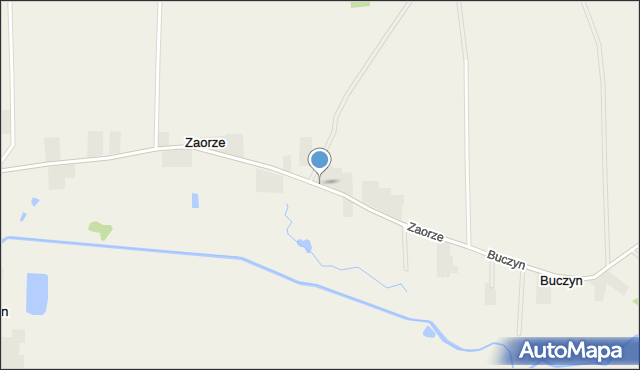 Zaorze gmina Czerwin, Zaorze, mapa Zaorze gmina Czerwin