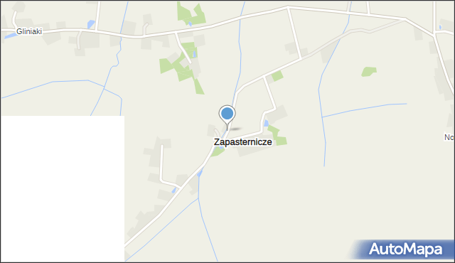 Zapasternicze, Zapasternicze, mapa Zapasternicze