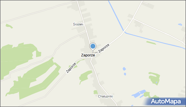 Zaporze, Zaporze, mapa Zaporze